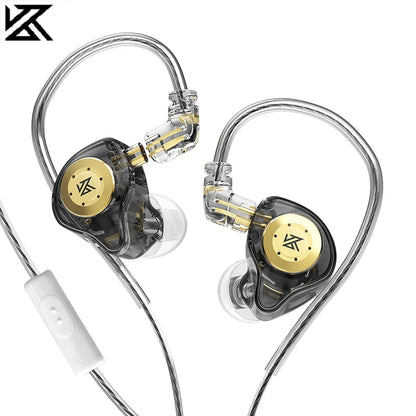 KZ EDX Pro Earphones Dynamic In Ear Monitor HiFi Wired Headphones