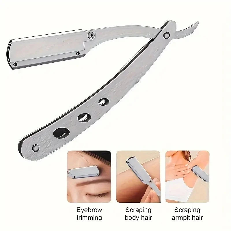 Straight Razor Foldable Safety